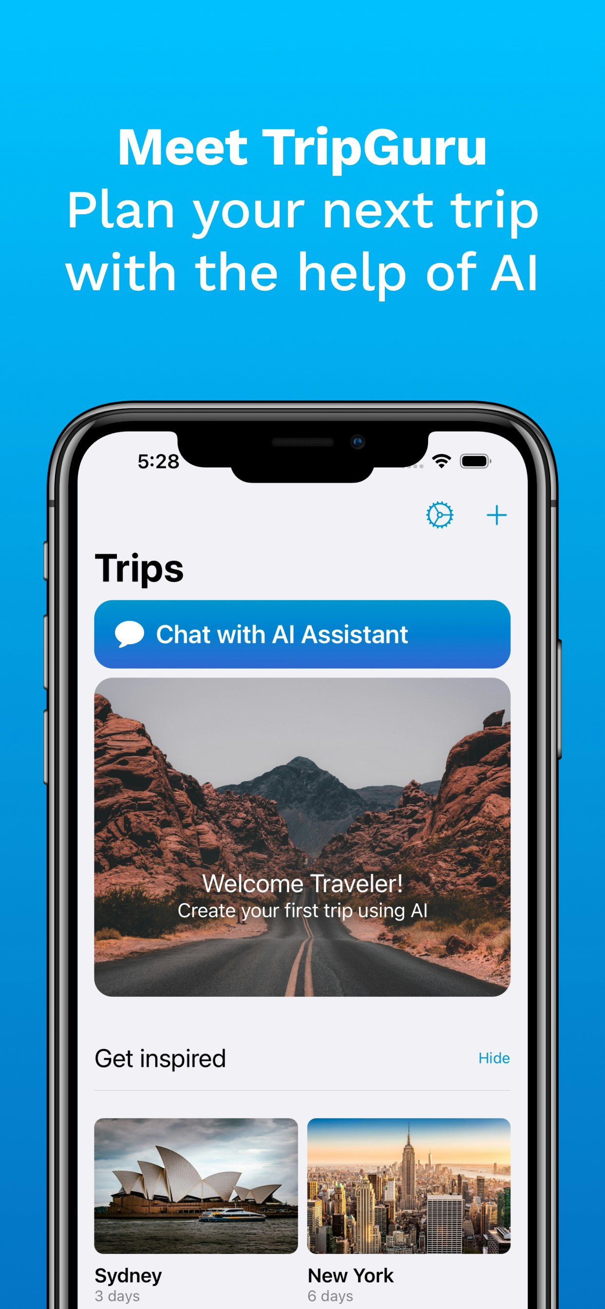 TripGuru - एआई के साथ अपनी अगली यात्रा की योजना बनाएं, अपने हितों के अनुरूप मीडिया 2