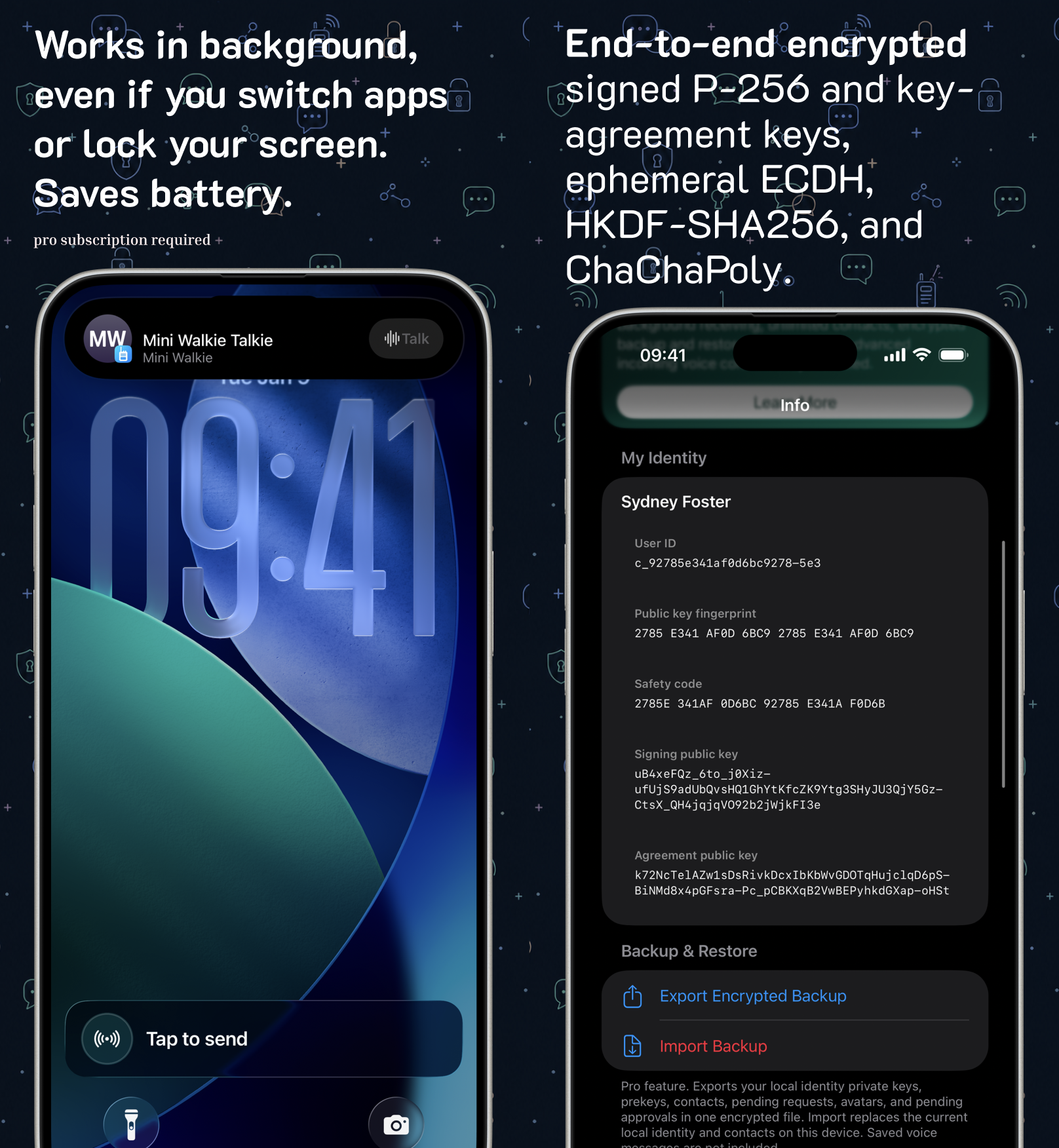 Mini Walkie Talkie for iOS gallery image