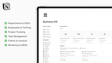 Notion Business OS gallery image
