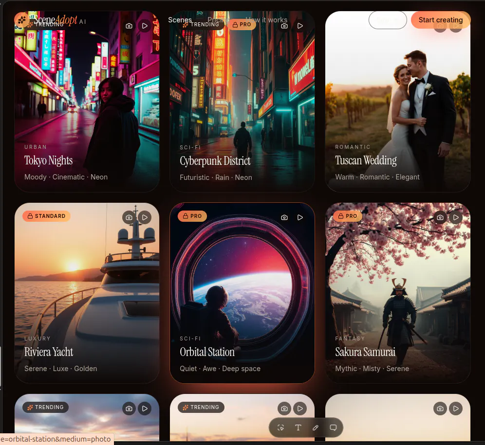 SceneAdoptAI gallery image