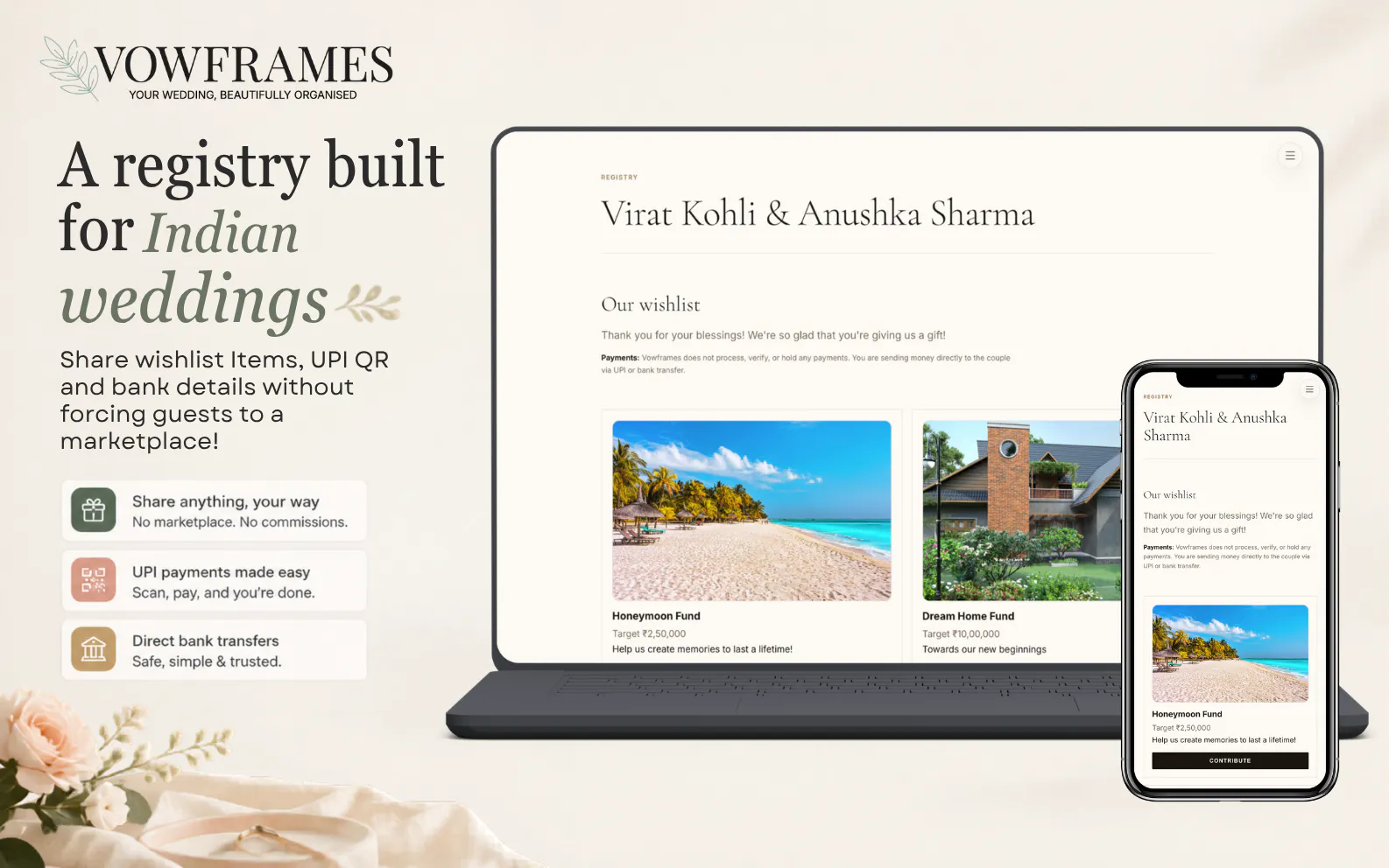 Vowframes gallery image