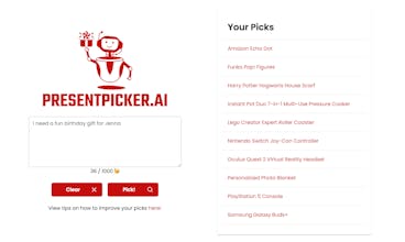 Present Picker AI gallery image