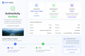 AIVO Verify gallery image