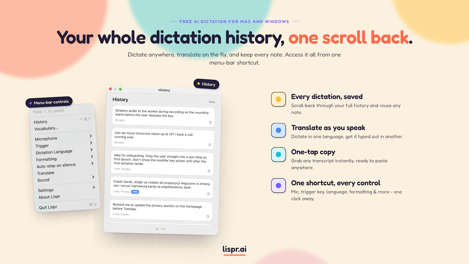 Lispr screenshot 4