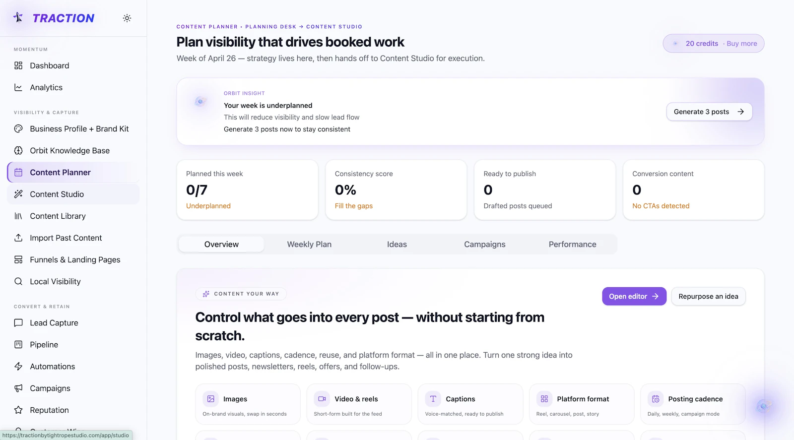 Traction by Tightrope Studio screenshot 4