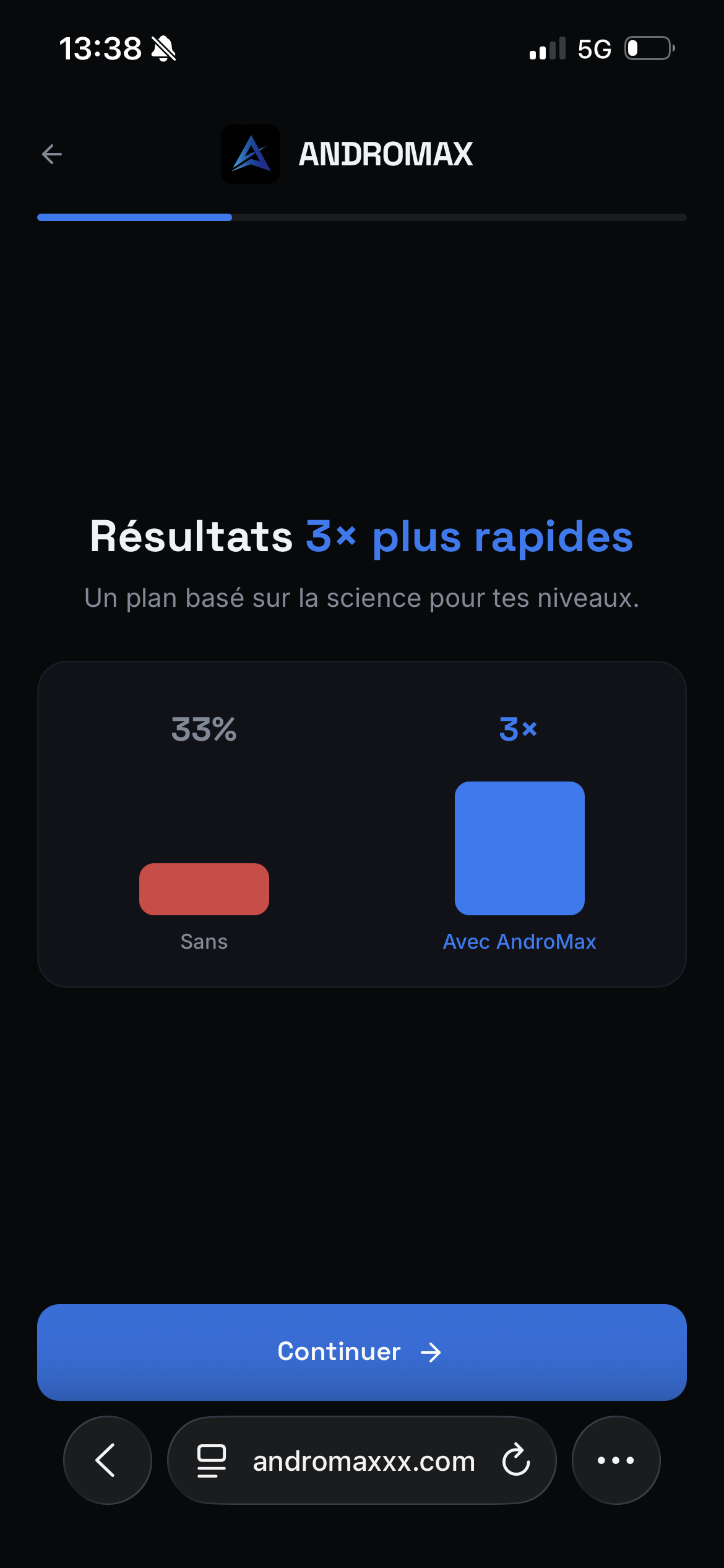 andromax - Screenshot 5 showing product features and functionality