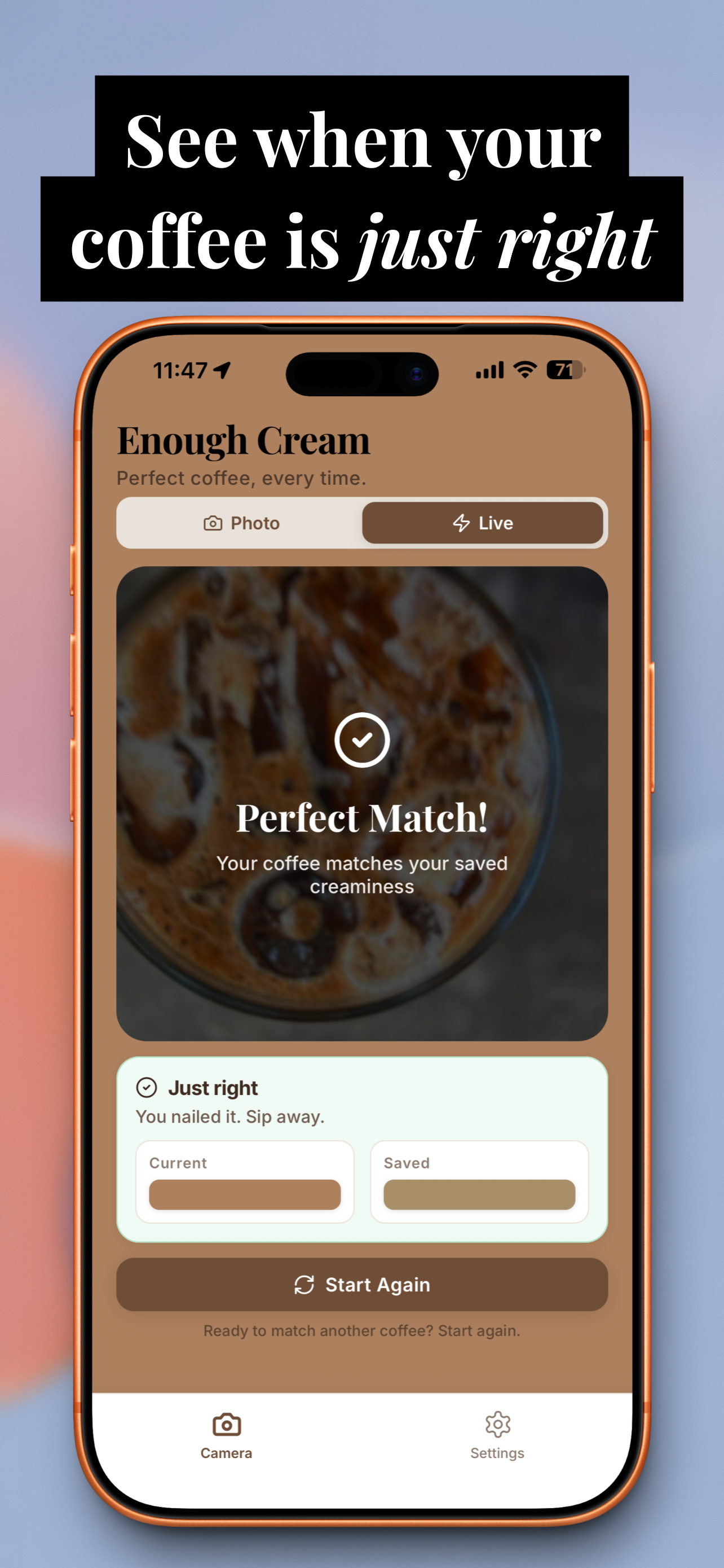Enough Cream - Screenshot 5 showing product features and functionality