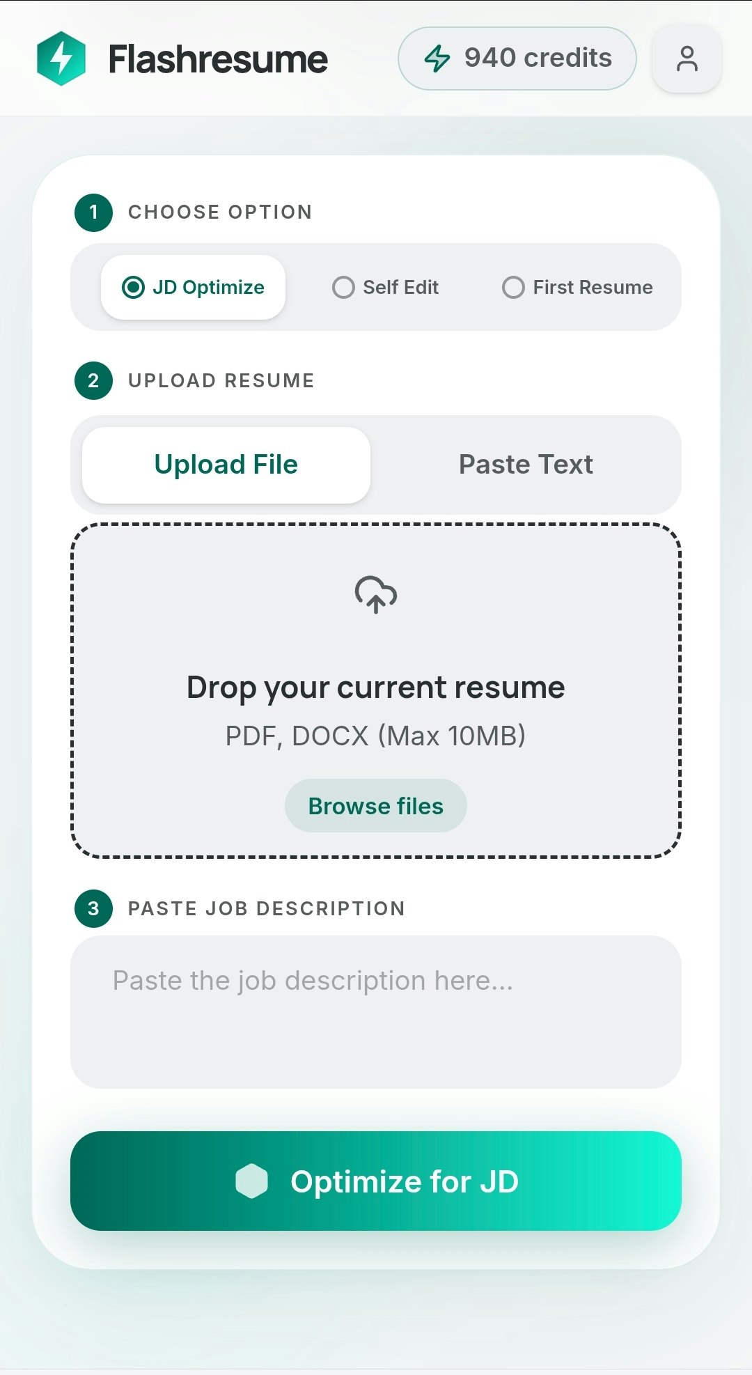 Flashresume gallery image