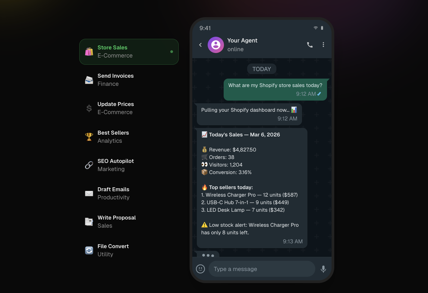 LunoGen - Ai Agent on WhatsApp gallery image