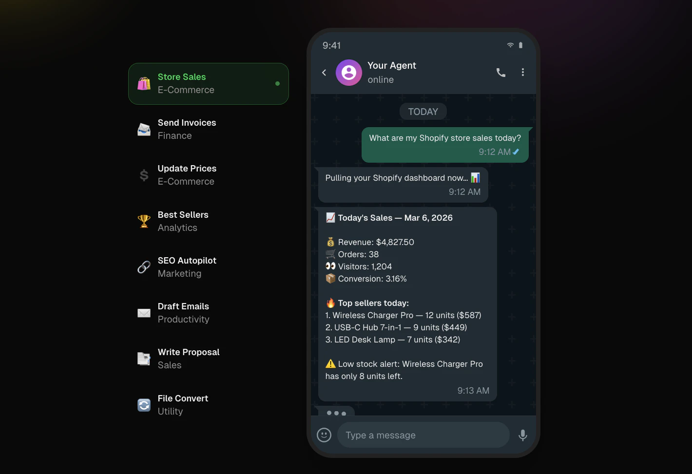 LunoGen - Ai Agent on WhatsApp screenshot 5