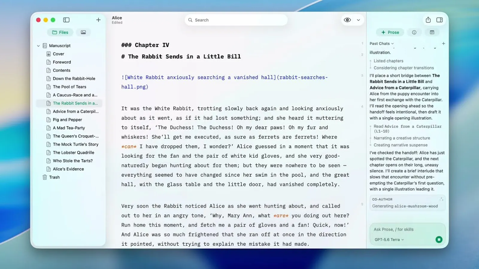 Pinery Prose screenshot 1 (video preview)