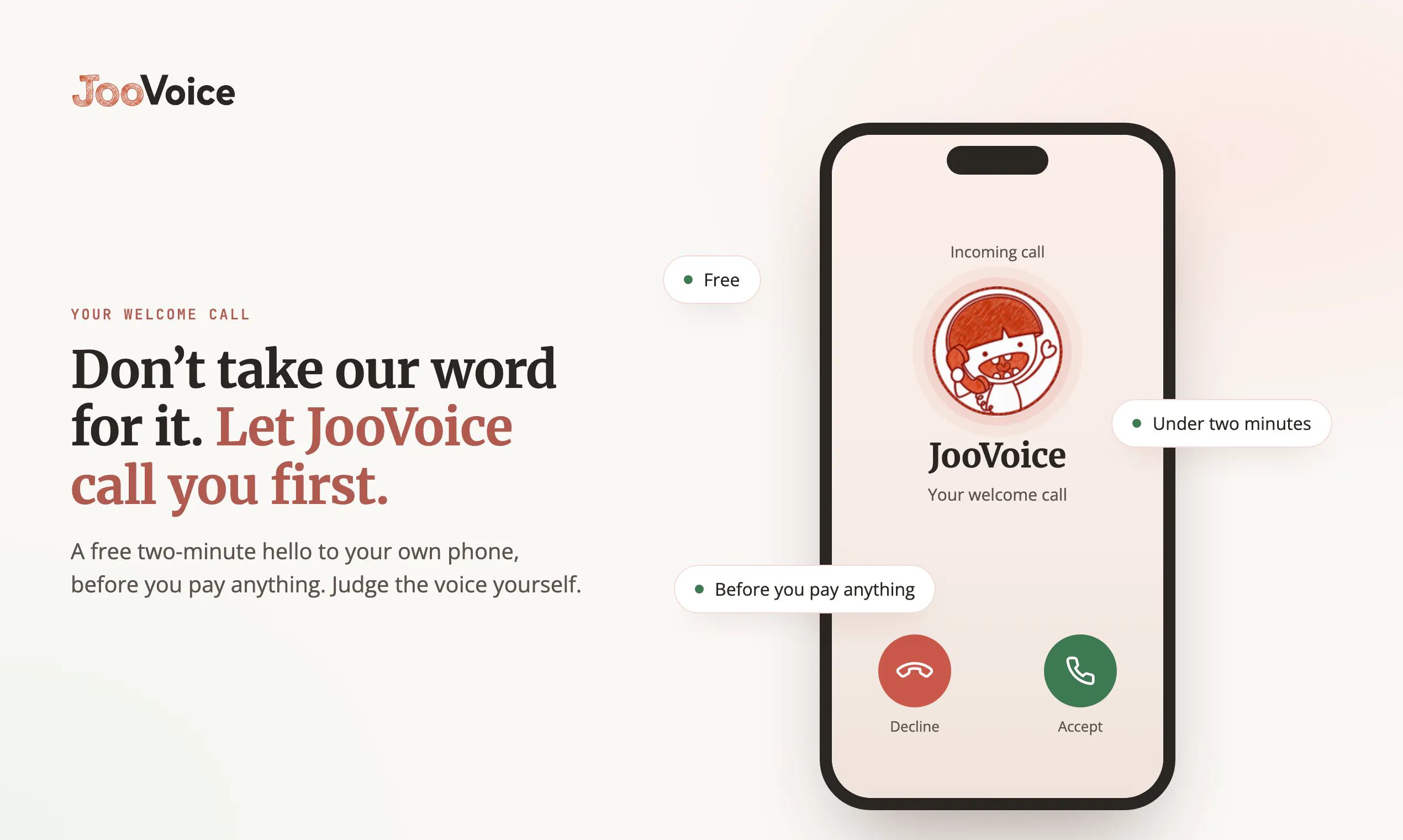 JooVoice gallery image