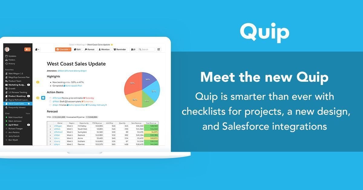 open quip app on startup