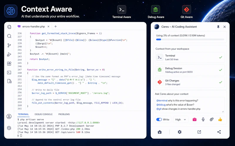 Ceres - Open Copilot screenshot 2