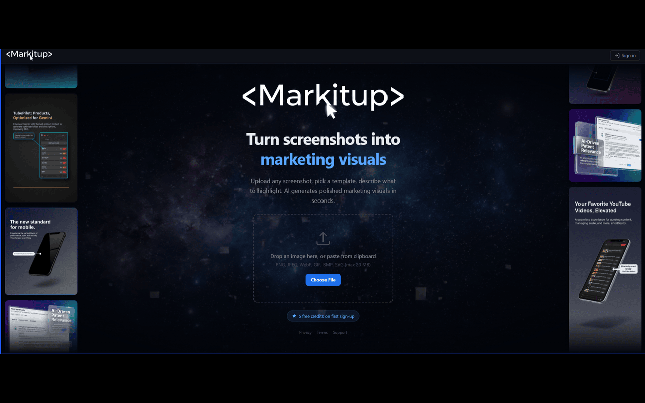 MarkitupMarkItUp - Main product screenshot demonstrating key features and user interface