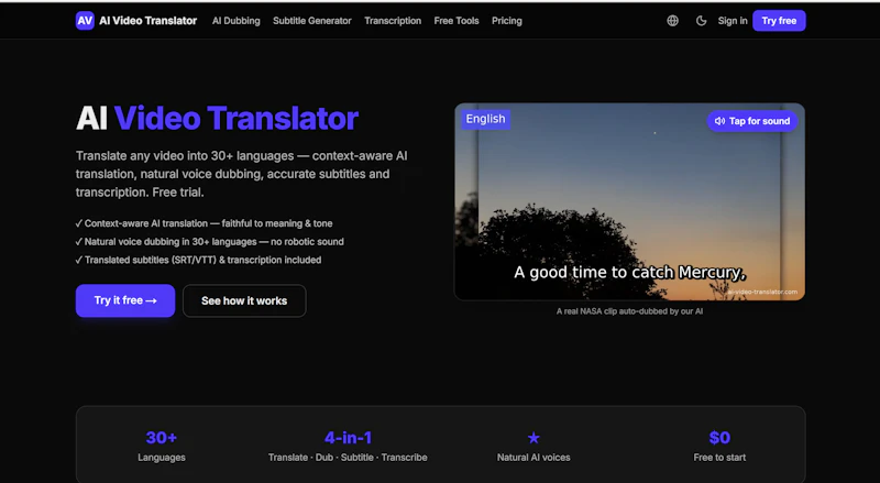 AI Video Translator screenshot 3