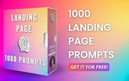 1000+ Landing Page Prompts media 3