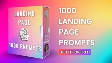 1000+ Landing Page Prompts gallery image