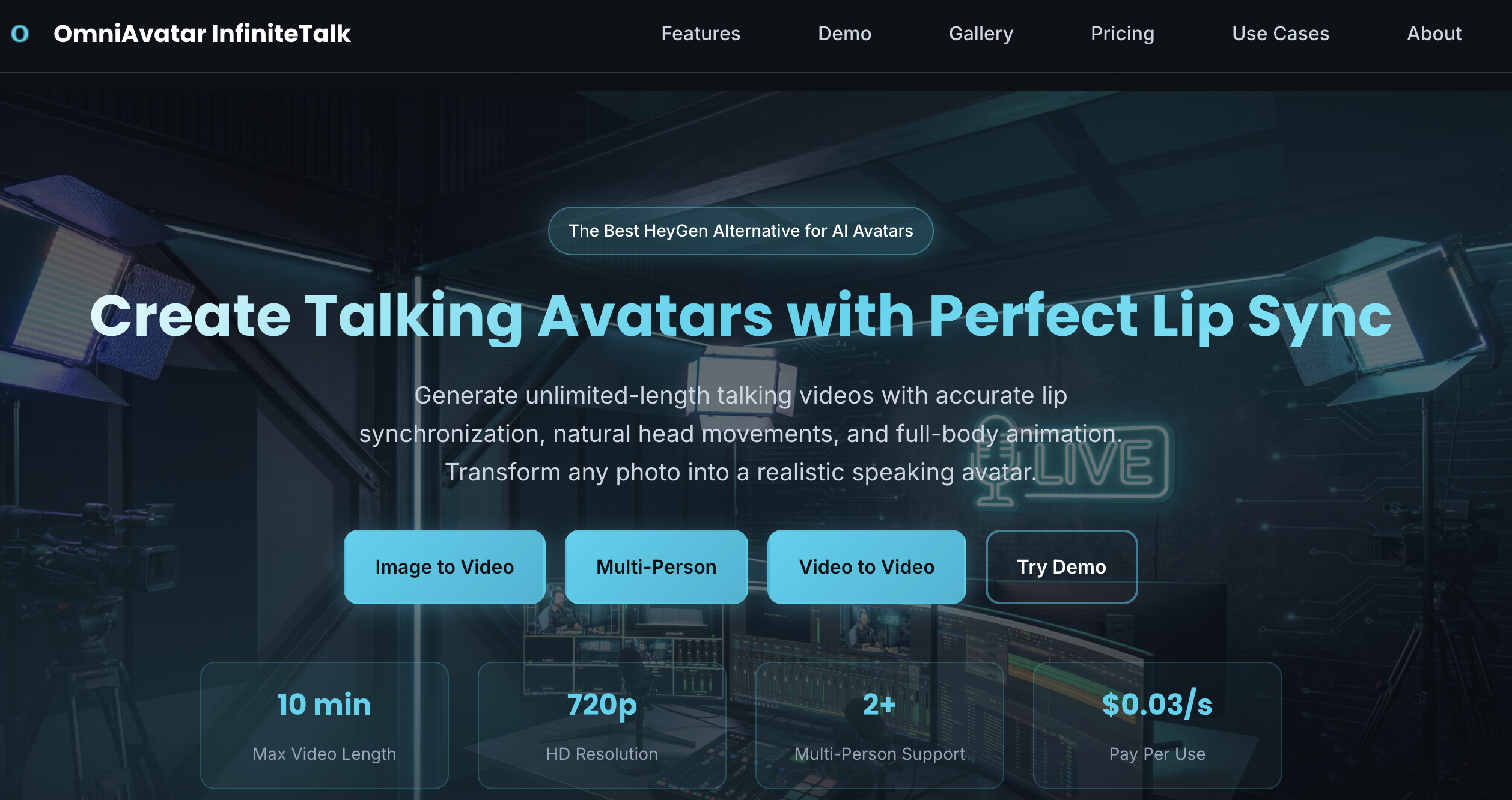 OmniAvatar InfiniteTalk gallery image