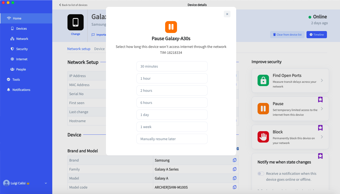 Media Fing Desktop 3.2 - BLOCK ATAU PAUSKAN sebarang peranti yang disambungkan ke Wi-Fi anda 5