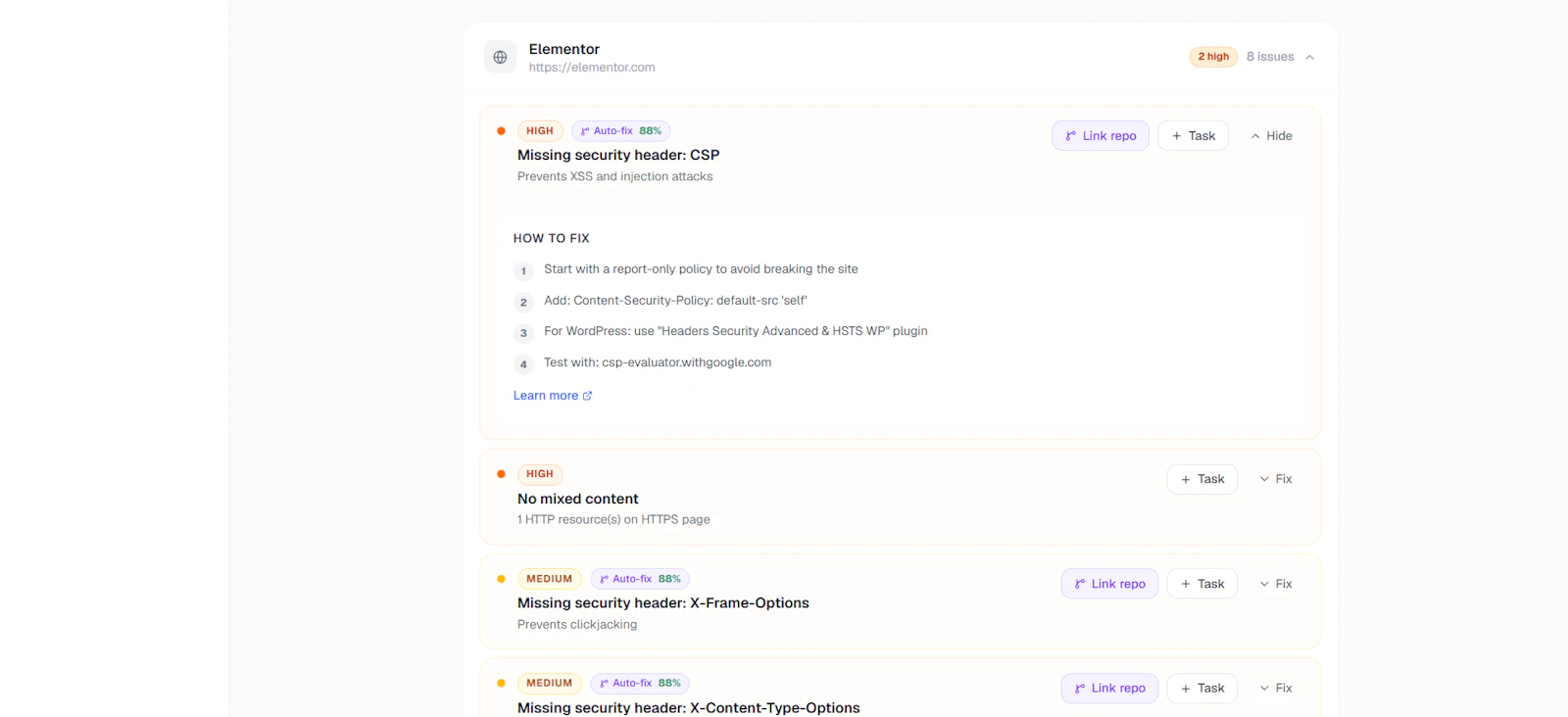 SiteBrief screenshot 7