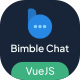 Bimble Chat - modèle d'interface utilisateur Vuejs