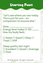 28-Day Balanced Health & Fitness Planner gallery image