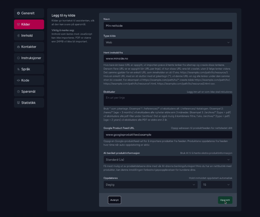 Média corvée - Assistant de chat conforme au RGPD norvégien avec des réponses plus intelligentes 5