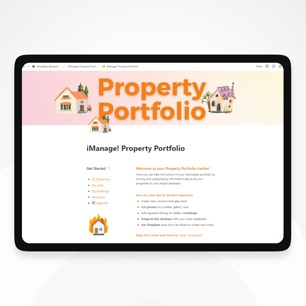 iManage! Property Portfolio gallery image