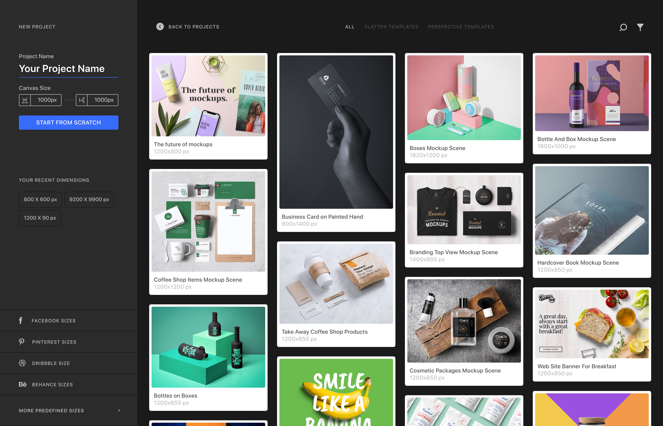 Artboard Studio Online graphic design app mainly focused on product