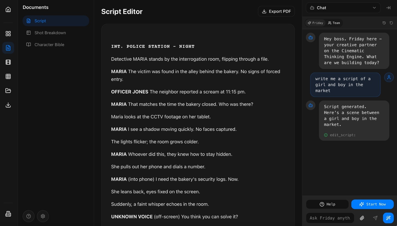 Cinematic Thinking Engine gallery image