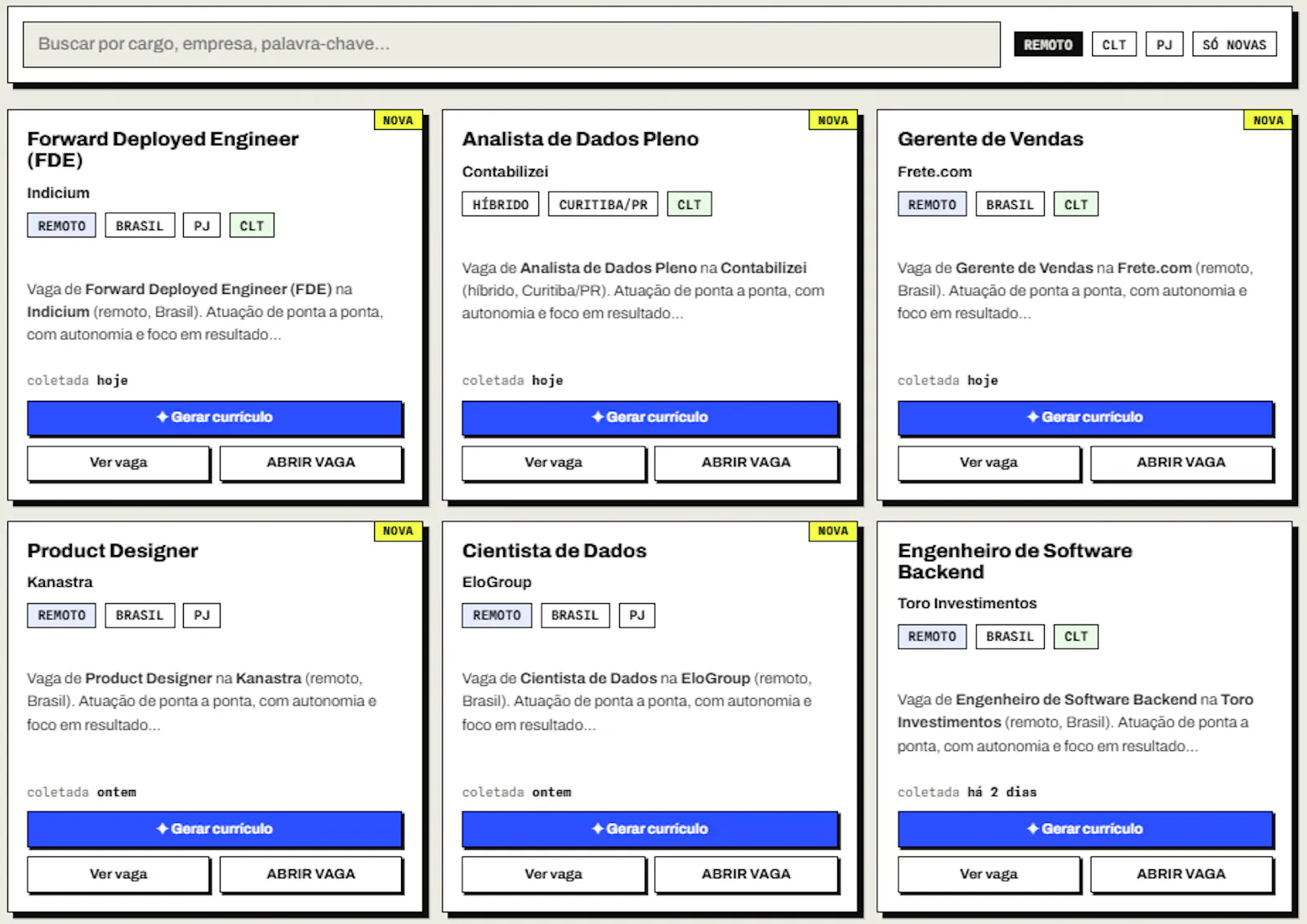 Currículo Automático screenshot 3