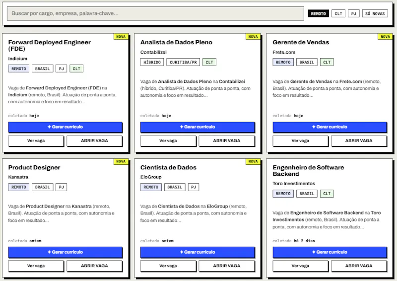 Currículo Automático screenshot 3