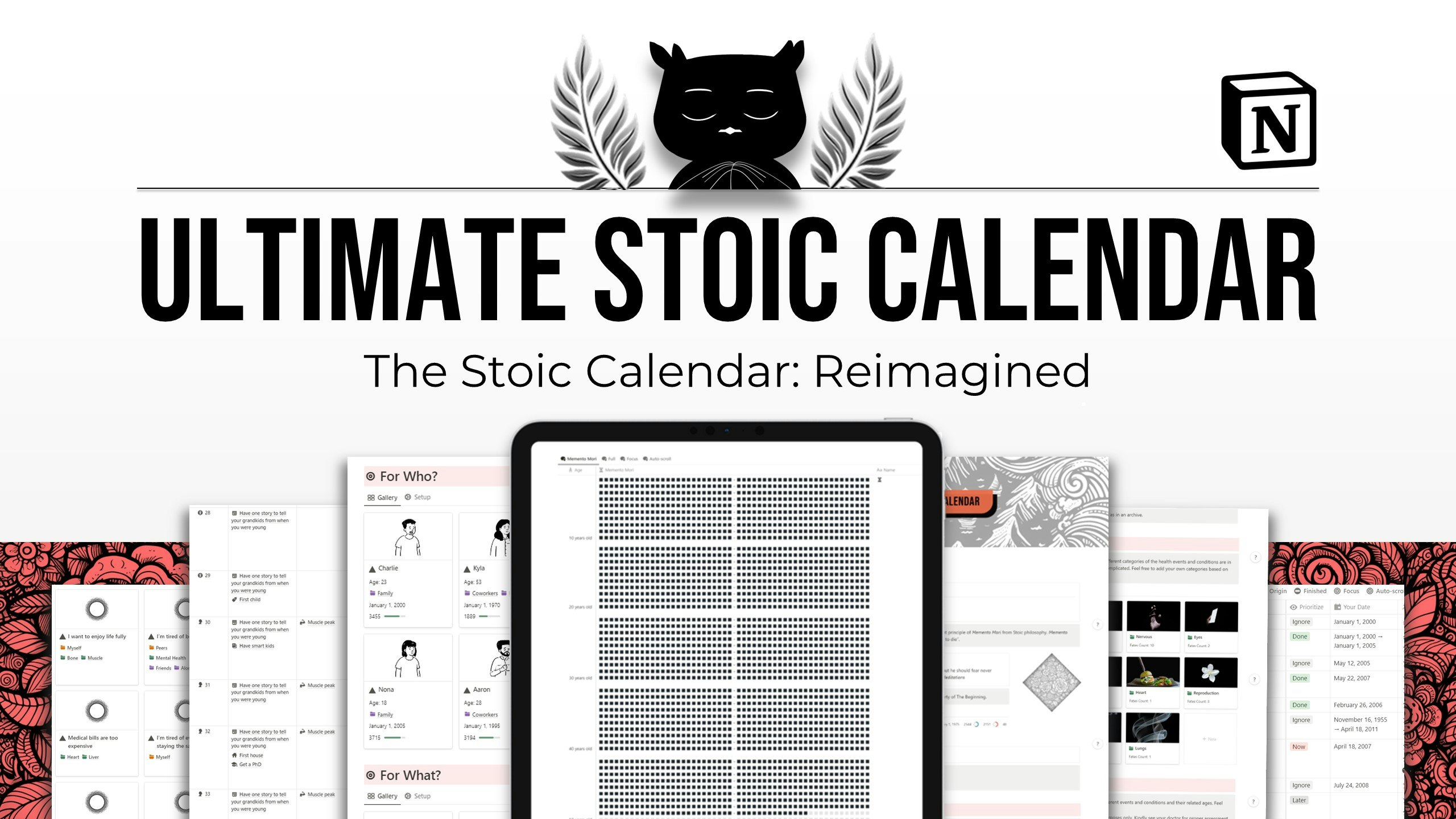 Mídia 1 de Noção final calendário estóico - A reimaginação final do antigo calendário estóico