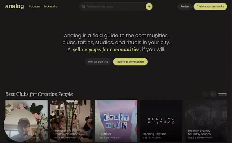 Analog Directory screenshot 1 (video preview)