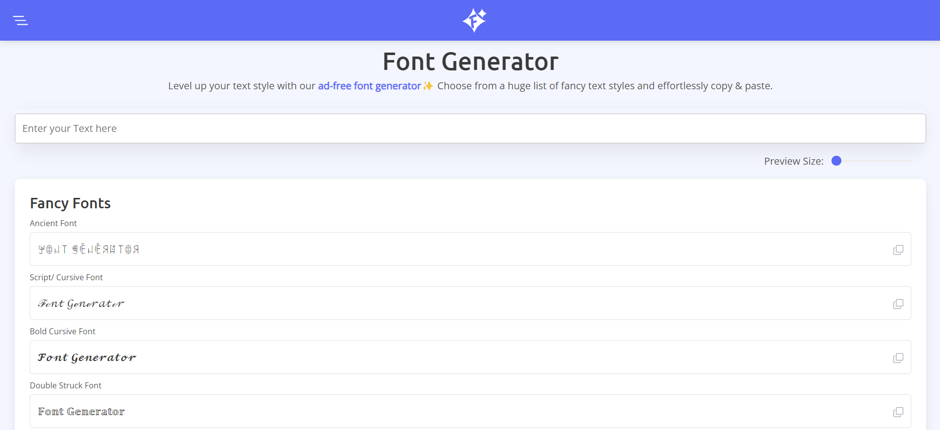 Font Generator gallery image
