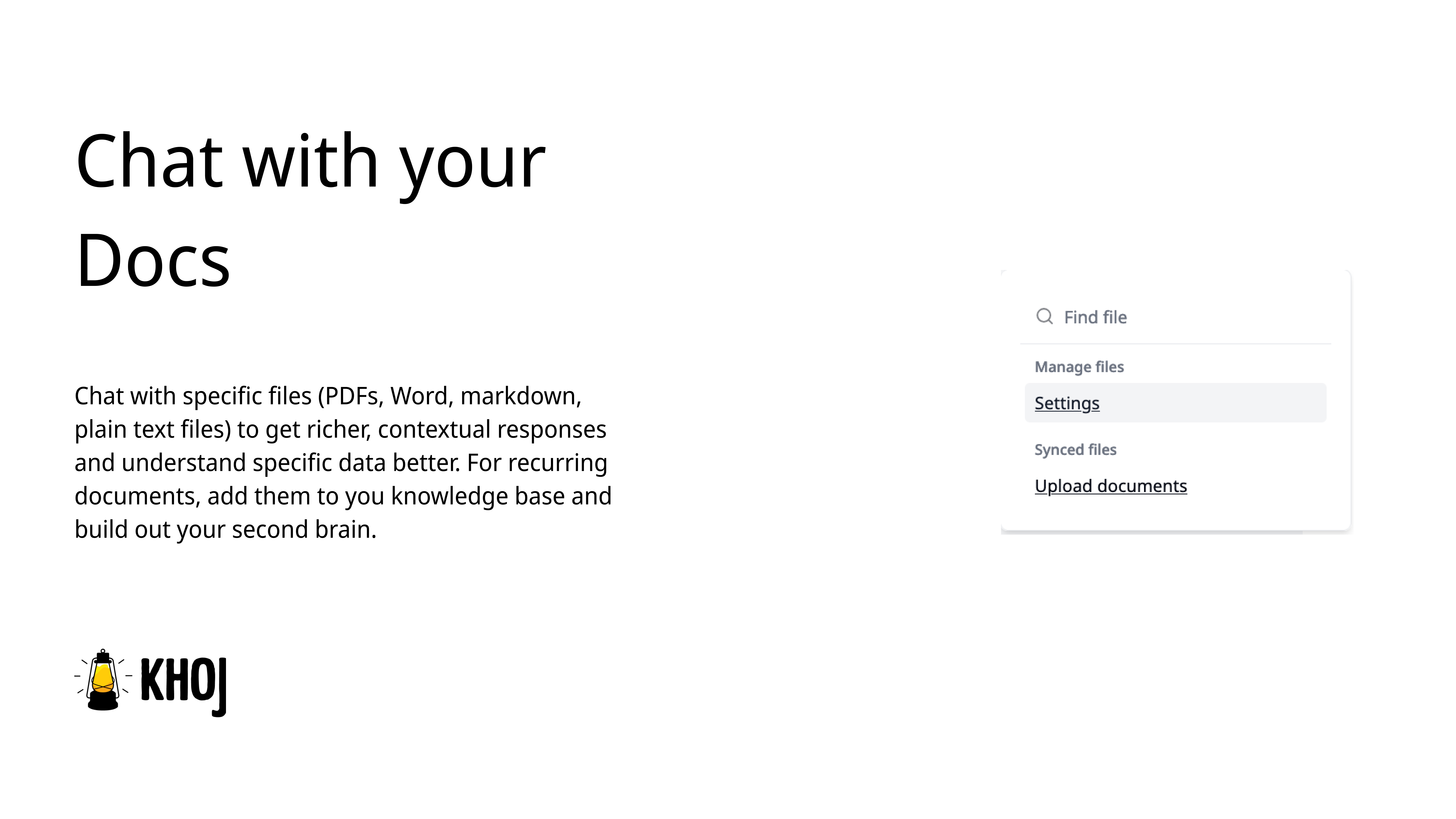 Khoj AI gallery image