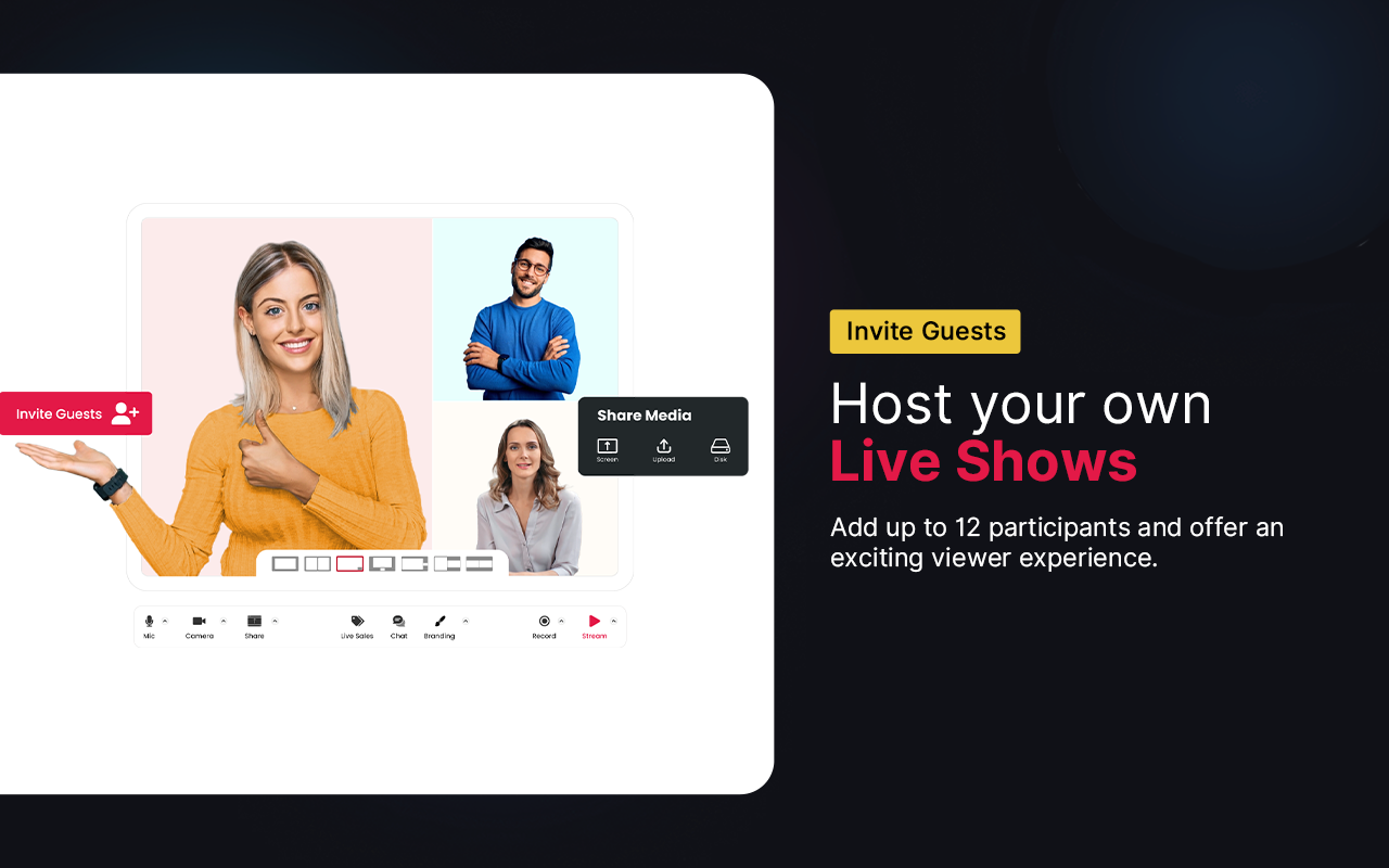 OneStream Live Studio Browser расширения media 4
