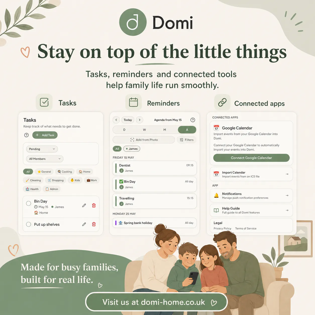 Domi Home: Family Organiser gallery image