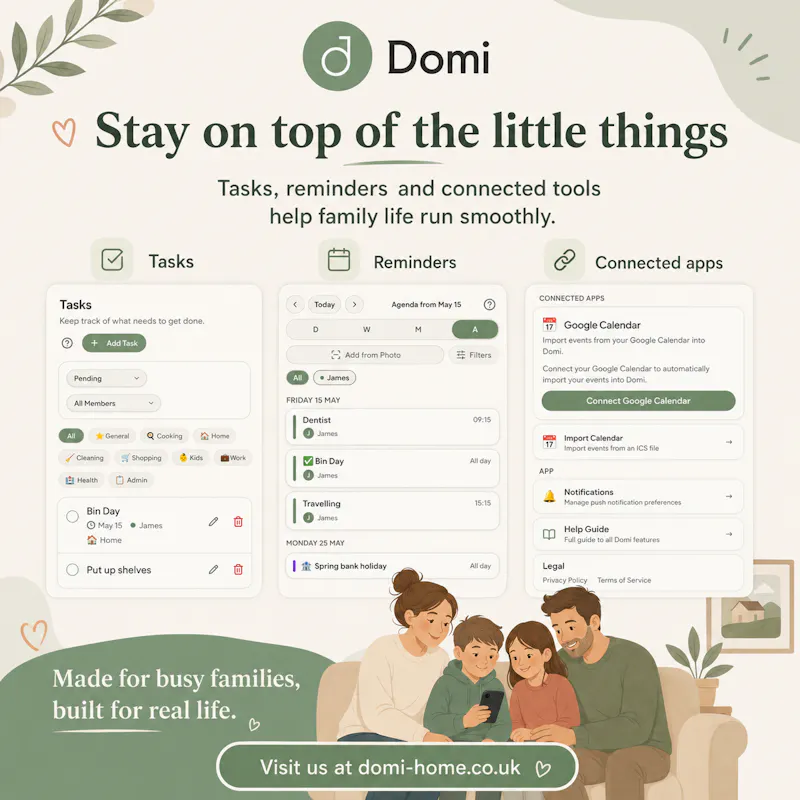 Domi Home: Family Organiser screenshot 4