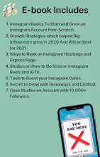 Free Instagram Growth E-book gallery image