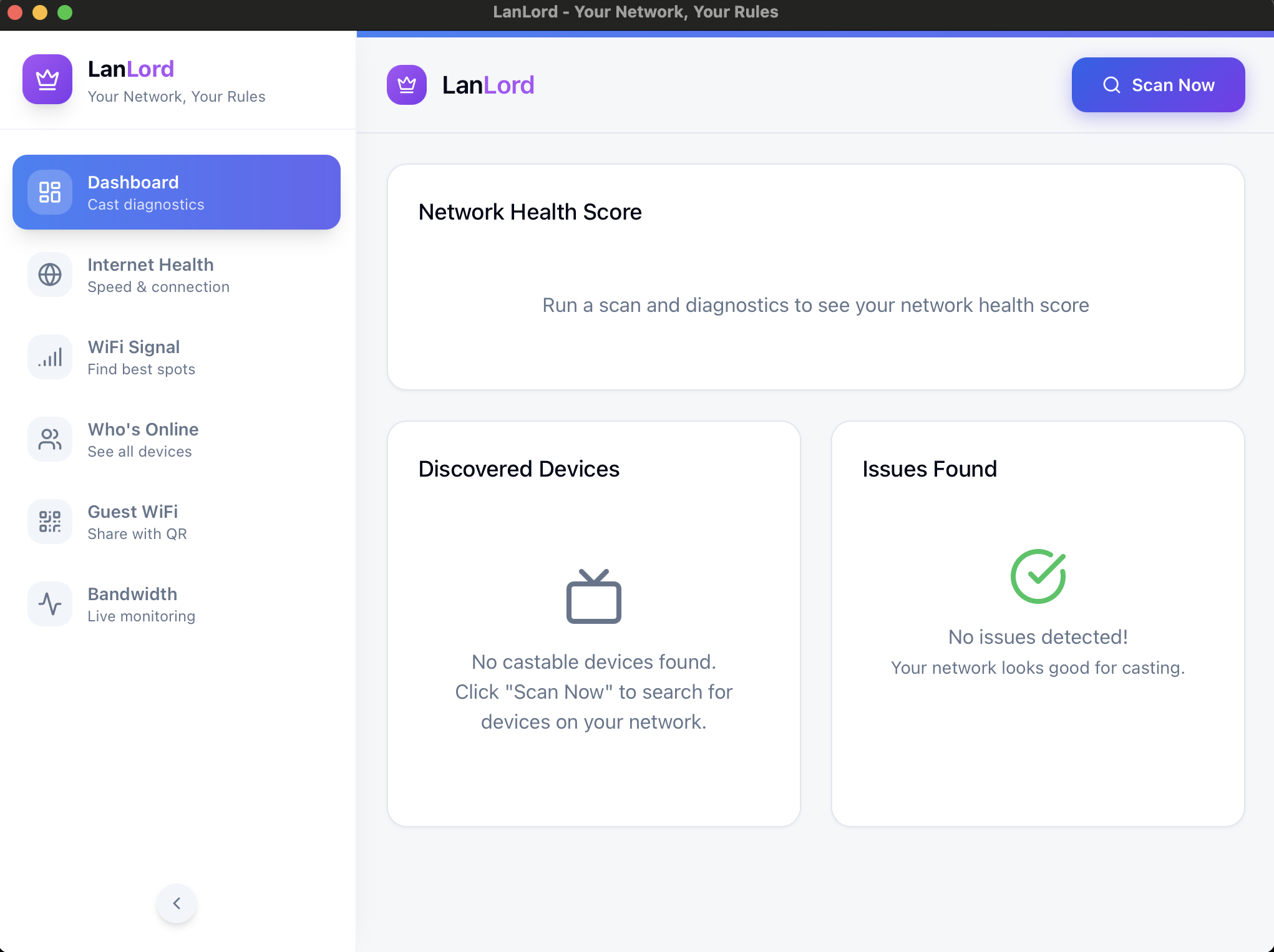 LanLord - Screenshot 4 showing product features and functionality