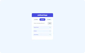 addhashtags gallery image