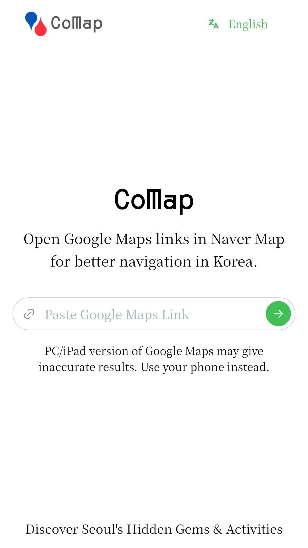 Media Comap - Buka pautan Peta Google di Peta Naver dan Peta Kakao 2