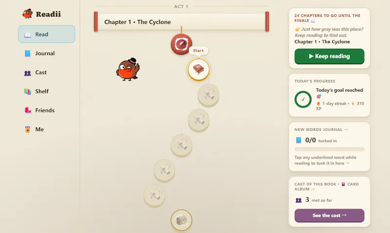 Readii screenshot 1