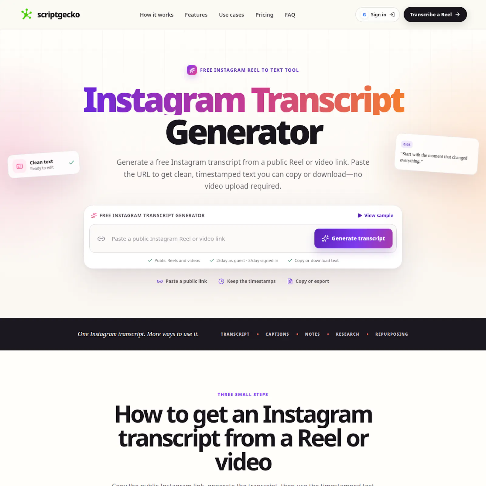 ScriptGecko screenshot 1