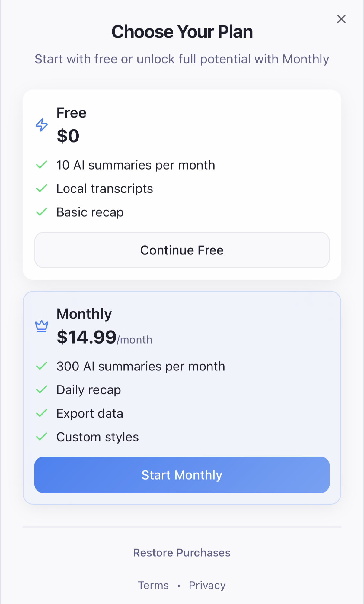 Pocket Coach  - Screenshot 5 showing product features and functionality