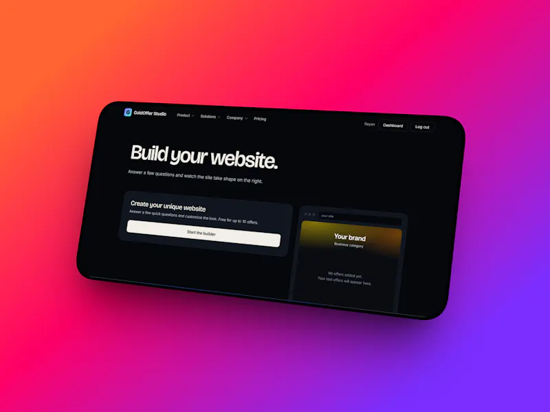 GoldOffer Studio  screenshot 3