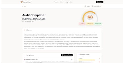 WebAuditMax gallery image