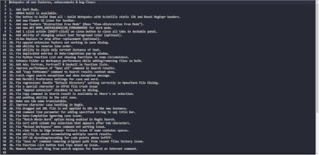 Notepad++ v8 gallery image